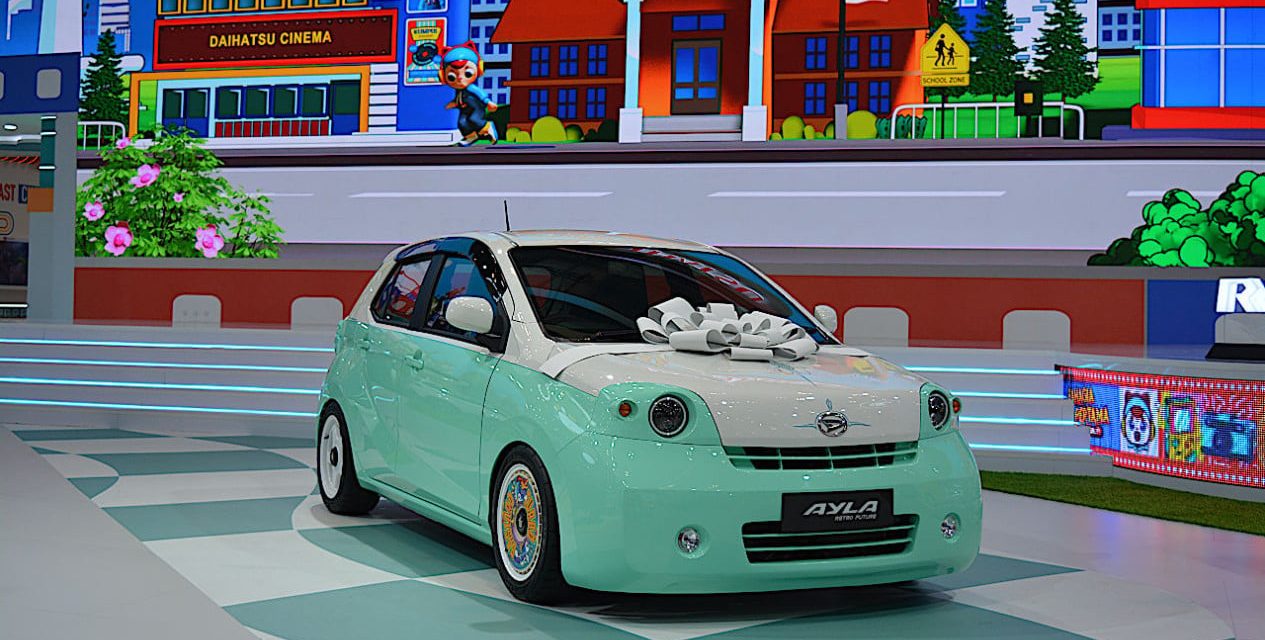 Modifikasi Ayla GH Style: Simple Tapi Bikin Auto Keren Di Jalan