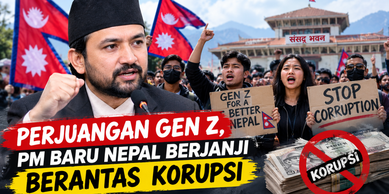 Perjuangan Gen Z, PM Baru Nepal Berjanji Berantas Korupsi