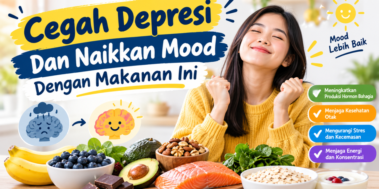 Cegah Depresi Dan Naikkan Mood Dengan Makanan Ini