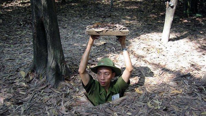 Terowongan Cu Chi Jaringan Terowongan Bawah Tanah Vietnam