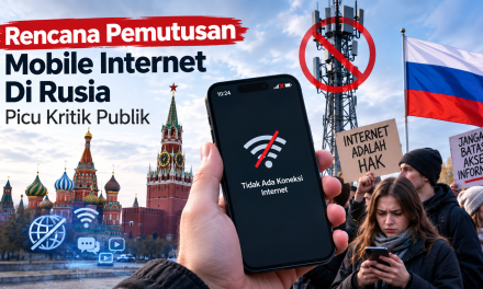 Rencana Pemutusan Mobile Internet Di Rusia Picu Kritik Publik